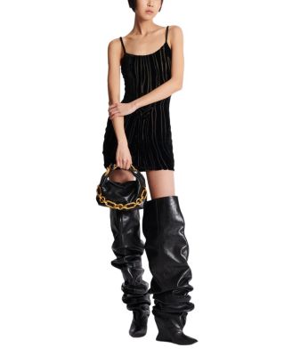 Mini Sync Bag In Calfskin Leather