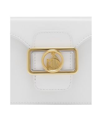 Pencil Cat Bag in Leather and Rhinestones