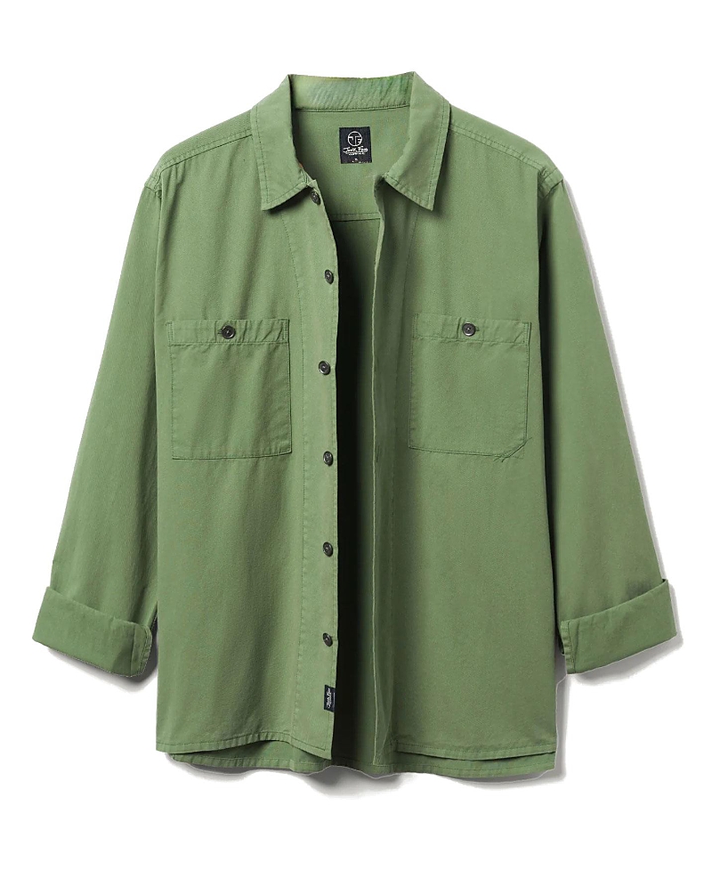 Junk Food Clothing Unisex Washed Twill Work Shirt