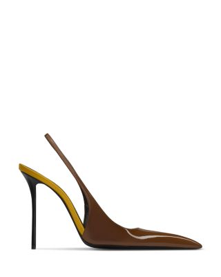 Women's Amalia Slingback Pumps In Patent Leather