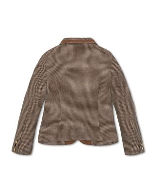  Hope &amp; Henry Girls' Organic Brushed Cotton Dress Blazer - Little Kid