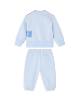 Unisex 90s Logo Baby Print Fleece Top & Pants - Baby