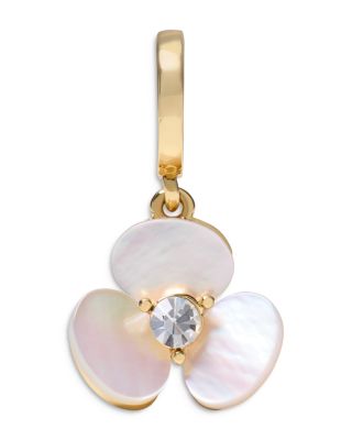 One in a Million Mother of Pearl Disco Pansy Charm