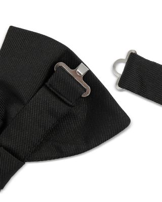 Boyle Silk Grosgrain Bow Tie