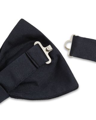 Boyle Silk Grosgrain Bow Tie