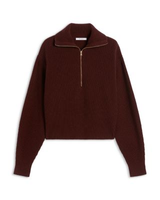 Nadar Wool & Cashmere Half Zip Sweater