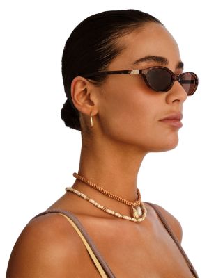 Duskfall Oval Sunglasses, 55mm