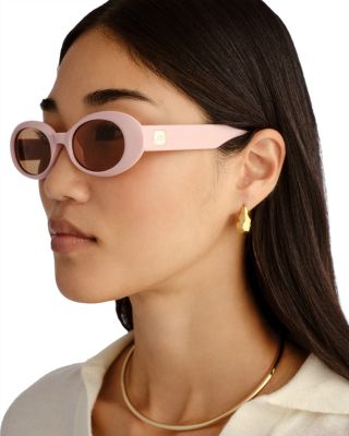 Work It! Oval Sunglasses, 53mm