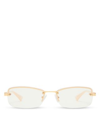 Enigmatic Rectangle Blue Light Glasses, 58mm