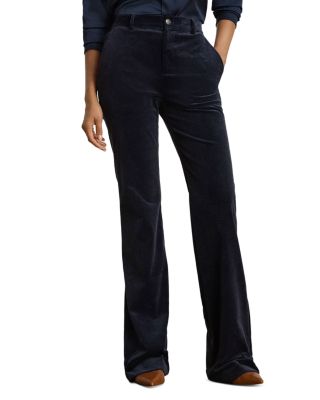 High Rise Corduroy Flare Pants