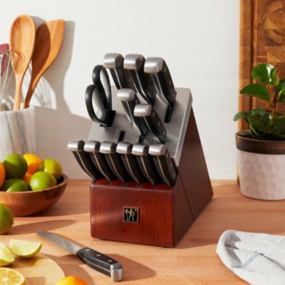 Statement 14 Piece Self Sharpening Knife Block Set
