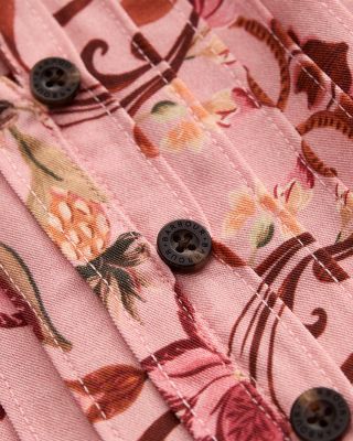 Floral Blouson Sleeve Blouse