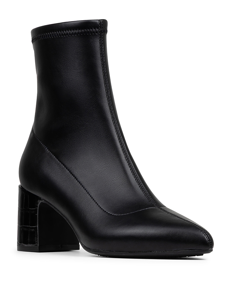 Donald Pliner Tomos Block Heel Bootie In Multi