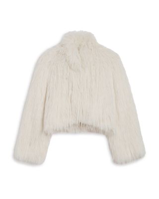 Ginette Faux Fur Cropped Jacket