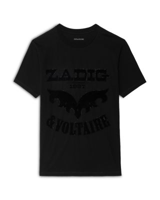 Edwin HC Flock Rhinestone Tee