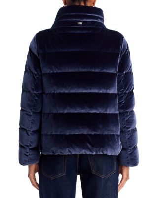 Velvet Quilted Short Jacket