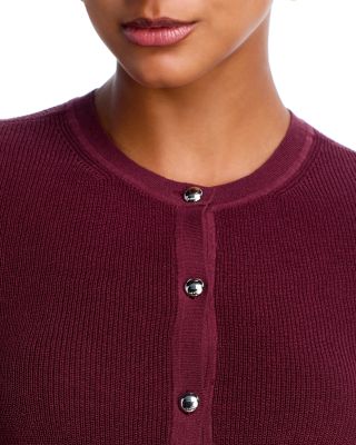 Dina Crewneck Cardigan Sweater