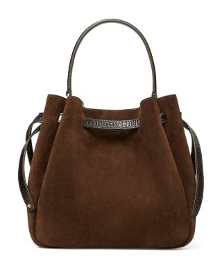 Romy Suede Bucket Bag