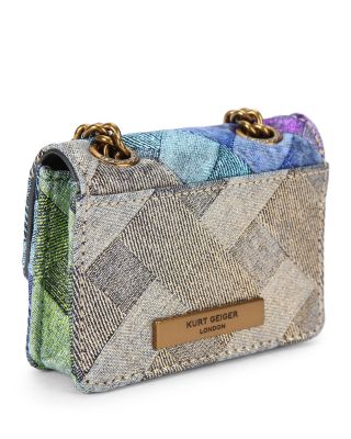 Micro Kensington Denim Crossbody Bag