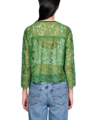  Rose Crochet Bed Jacket