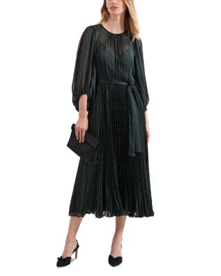 Lucie Pleat Dress