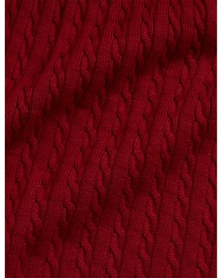 Girls' Cable Cotton Sweater Dress & Bloomer - Baby