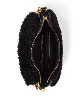 Polo ID Shearling Mini Shoulder Bag