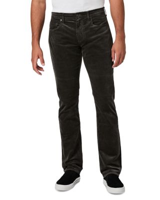 Federal Slim Straight Leg Corduroy Jeans in Dark Iron