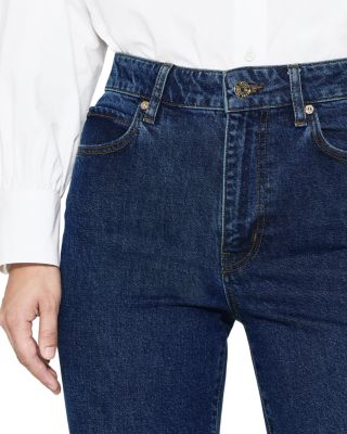 The Ruler High Rise Straight Jeans in Written