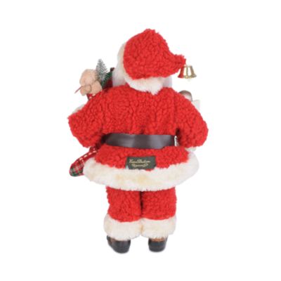 Christmas Surprise Santa Figurine