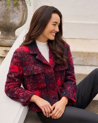 Buffalo Check Shirt Jacket