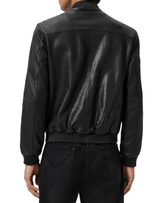 Xavier Pebbled Leather Jacket