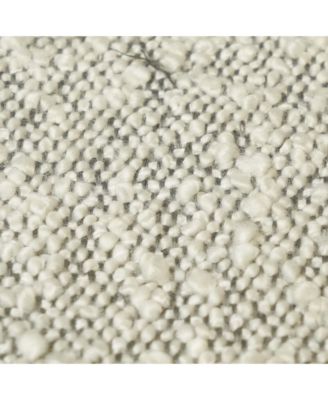 Senna Speckled Boucle Accent Chair in Grey