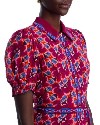 Vanessa-D Silk Shirt Dress