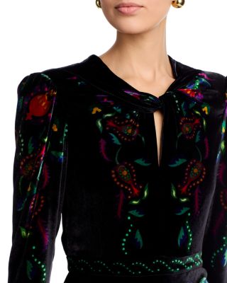 Claudia Velvet Midi Dress