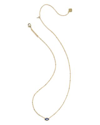 Mini Eye Short Pendant Necklace, 19"