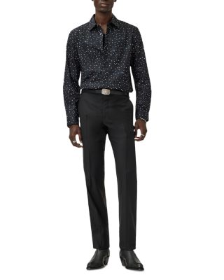 Rodney Printed Button Front Shirt