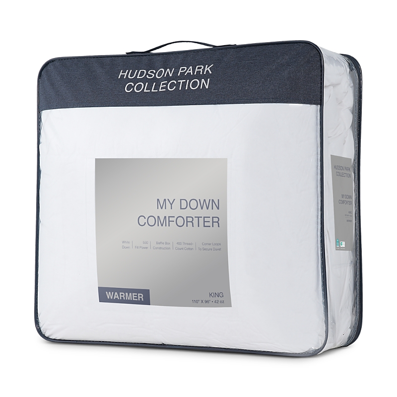 Hudson Park Collection Bloomingdale's My Warmer Asthma & Allergy Friendly Down Comforter, King - Exclusive In White