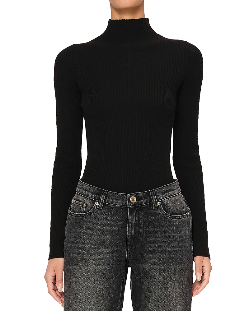 Dl1961 Turtleneck Sweater In Black