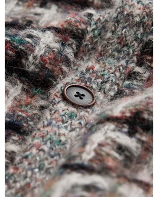 Textured Cardigan Sweater