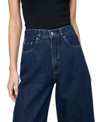 Taylor Relaxed High Rise Barrel Jeans in Lake House