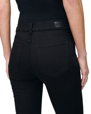 Mara Straight Mid Rise Instasculpt™ Jeans in Black