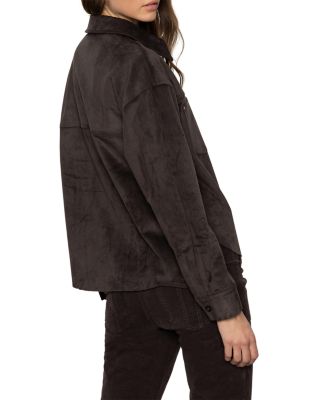 Ivy Faux Suede Shirt