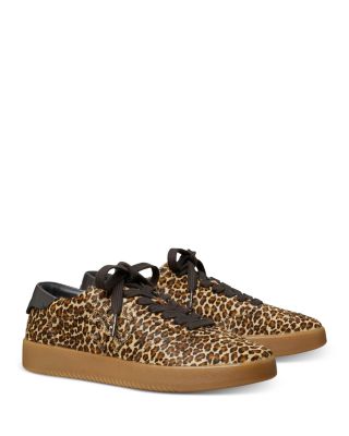 Phoenix Leopard Print Calf Hair Sneakers