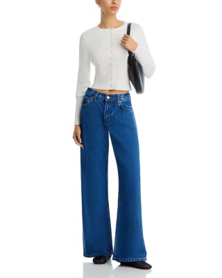 Crewneck Cardigan Sweater