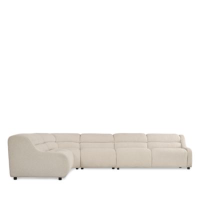Ridgecrest 5-Piece Power Reclining Fabric Sectional