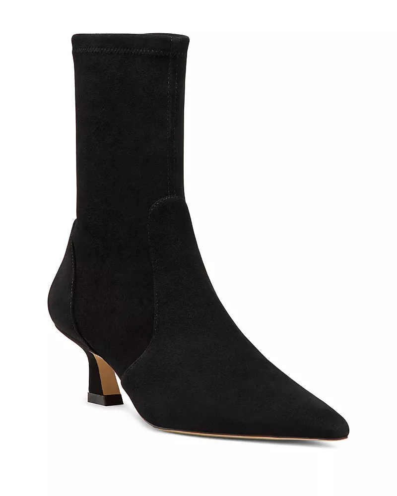 Stuart Weitzman Women's Vinnie 50 Leather Booties