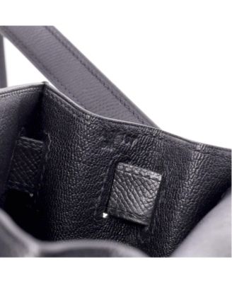 Kelly 28 Handbag Black Epsom with Gold Hardware