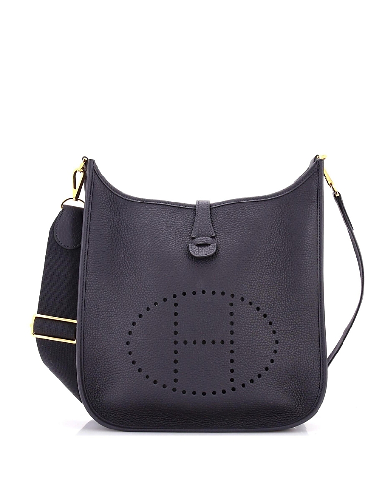 Pre-owned Pre-owned Hermes Hermes Pm Evelyne Bag Gen Iii Clemence In Gray