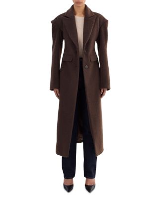 Aaliyah Peak Lapel Coat